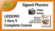 Signed Phonics Course